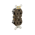 Leviton Electrical Receptacles Sm Dup Rec 15A -125V-Back Brown 5352